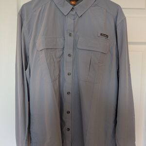 Eddie Bauer Blue Button Down Shirt